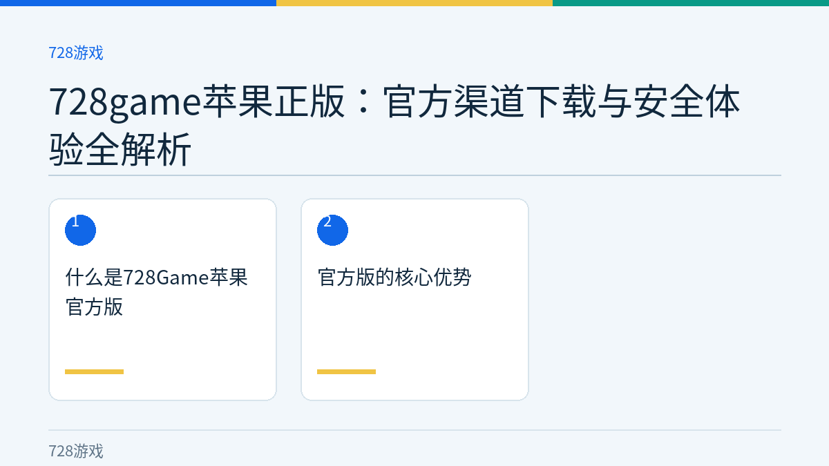 728game苹果正版：官方渠道下载与安全体验全解析文章内容示意图